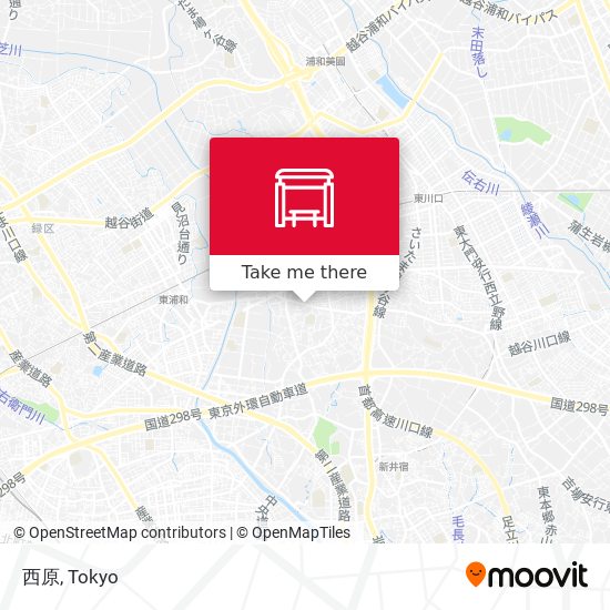 西原 map