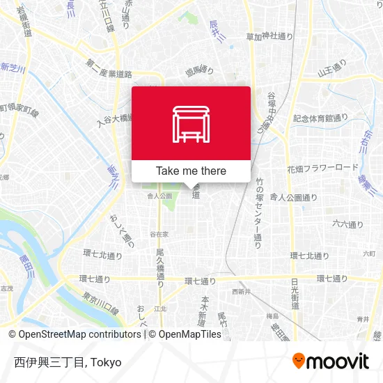 Nishi-Iko 3-chome map