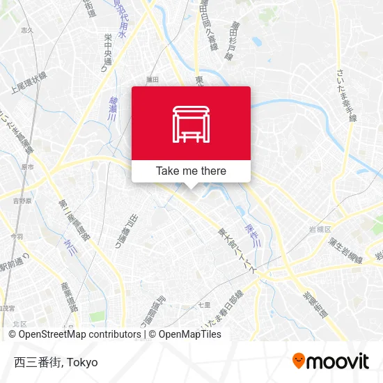 西三番街 map