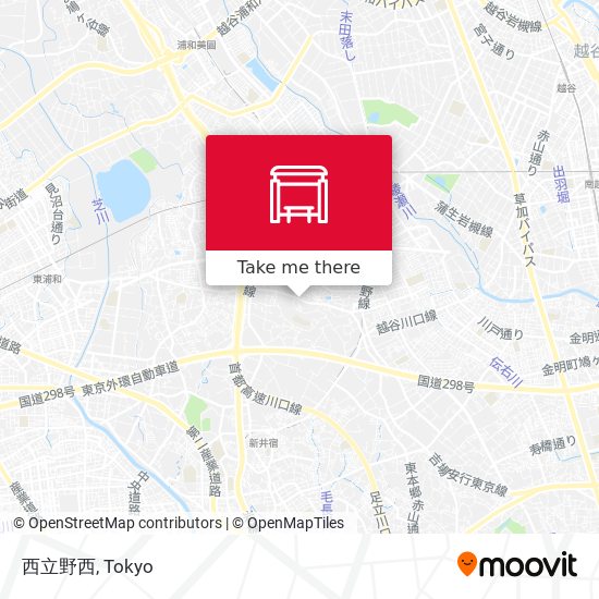 西立野西 map