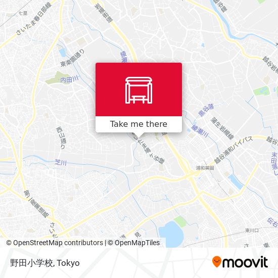 野田小学校 map