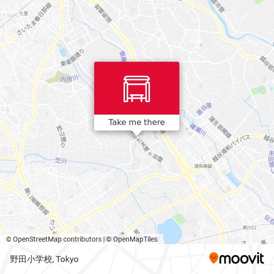 野田小学校 map