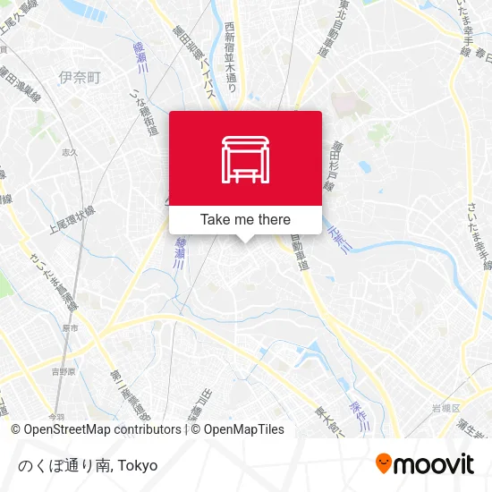 のくぼ通り南 map
