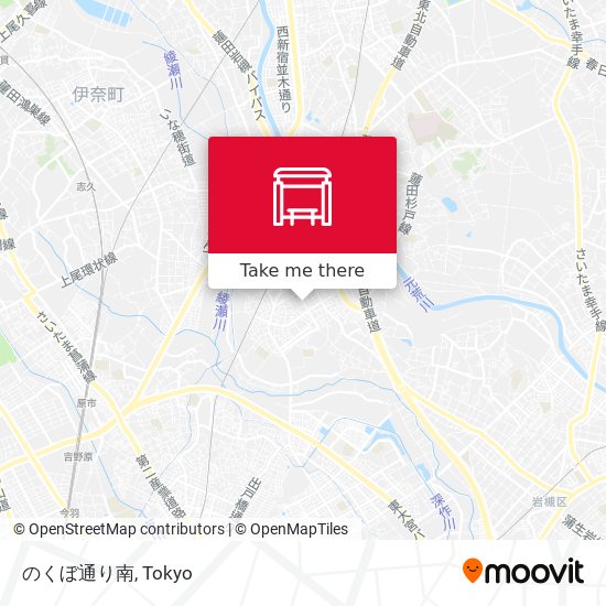 のくぼ通り南 map
