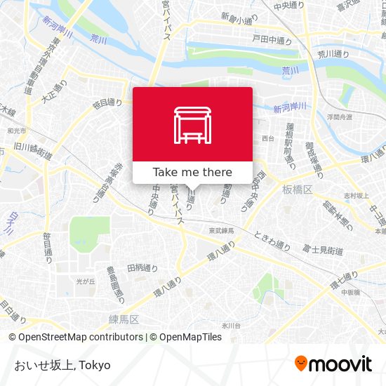 おいせ坂上 map
