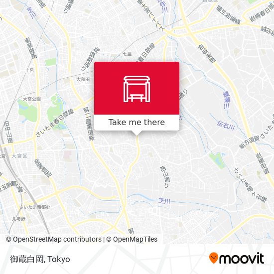 御蔵白岡 map