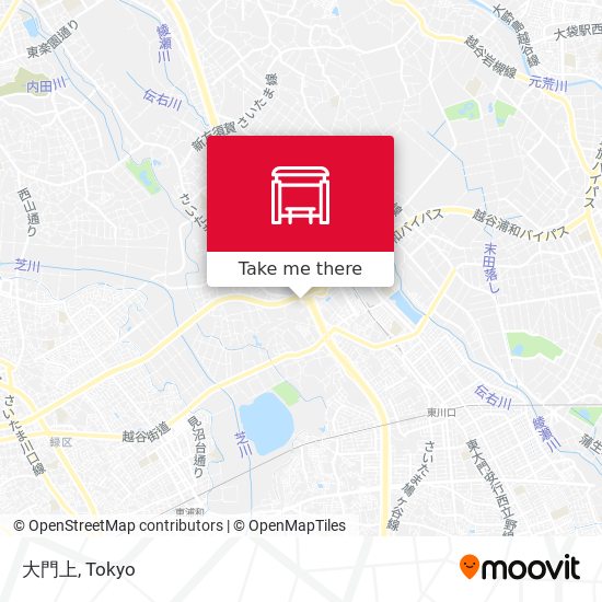 大門上 map
