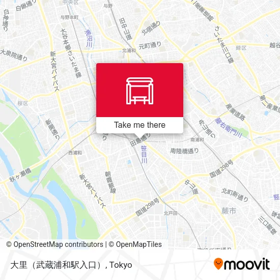 大里（武蔵浦和駅入口） map