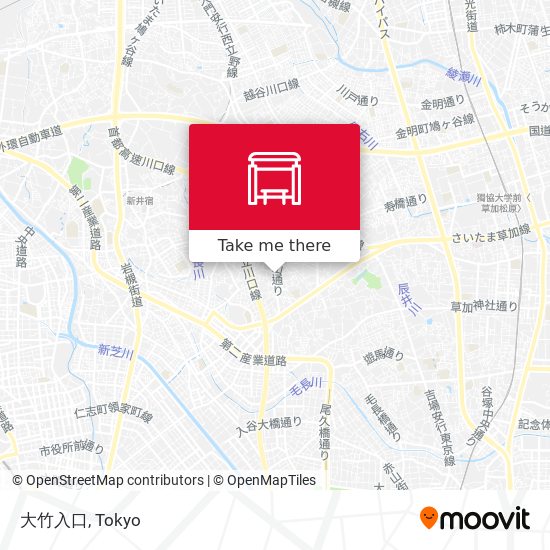 大竹入口 map