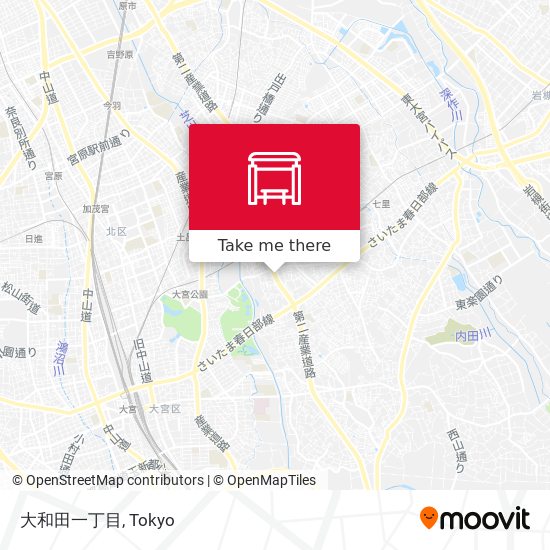 大和田一丁目 map