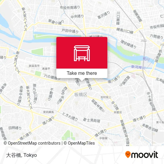 大谷橋 map