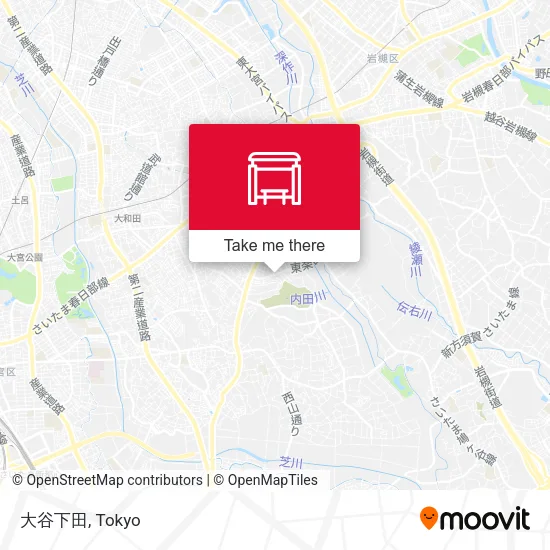 大谷下田 map