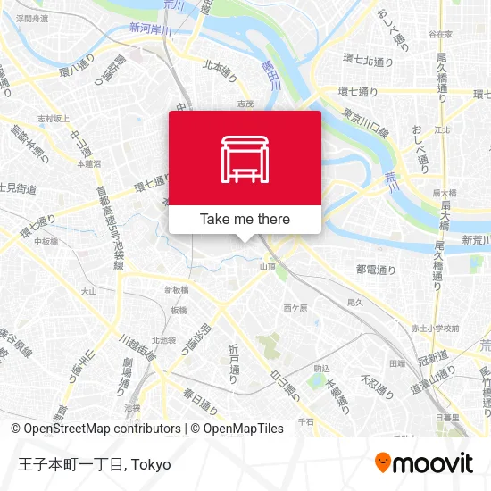 王子本町一丁目 map
