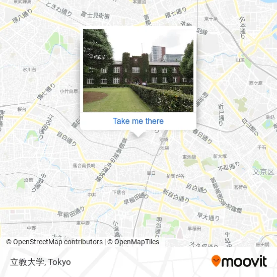 立教大学 map