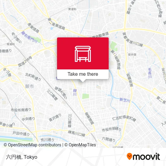 六円橋 map