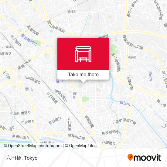 六円橋 map