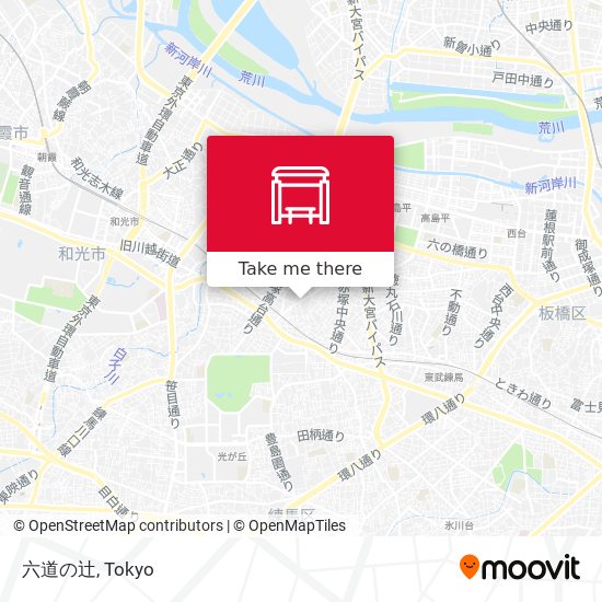 六道の辻 map