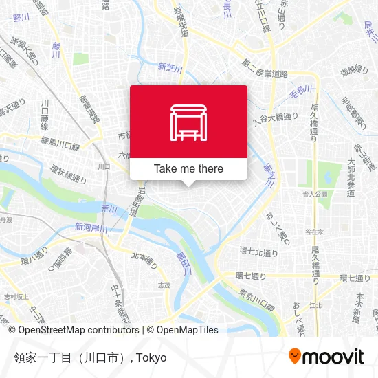 領家一丁目（川口市） map