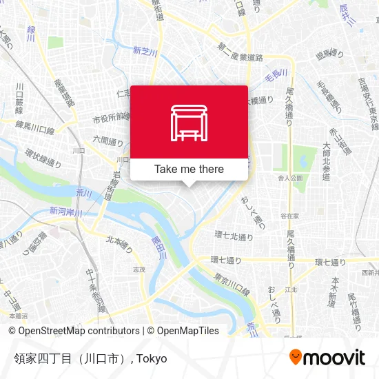 領家四丁目（川口市） map