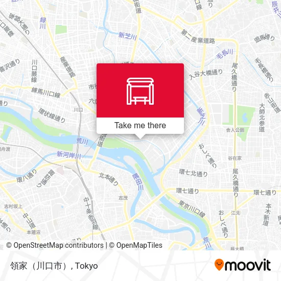 領家（川口市） map