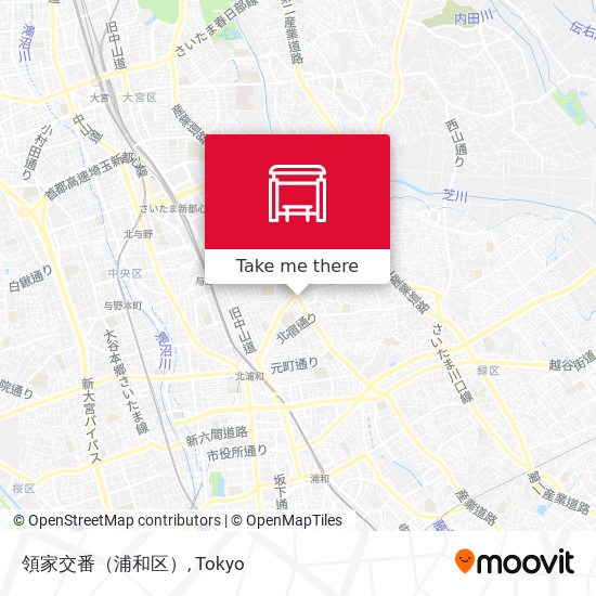 領家交番（浦和区） map