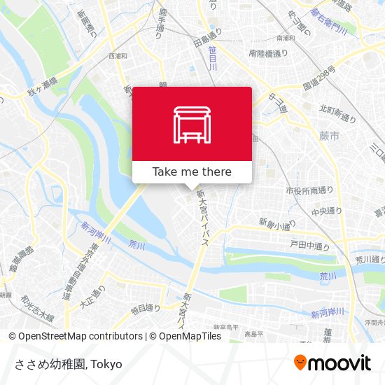 ささめ幼稚園 map
