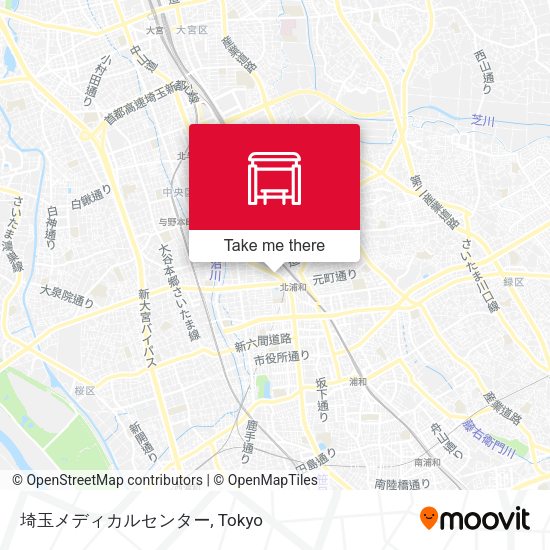 埼玉メディカルセンター map