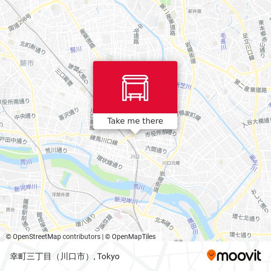 幸町三丁目（川口市） map