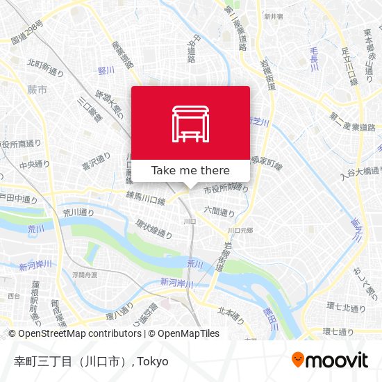 幸町三丁目（川口市） map