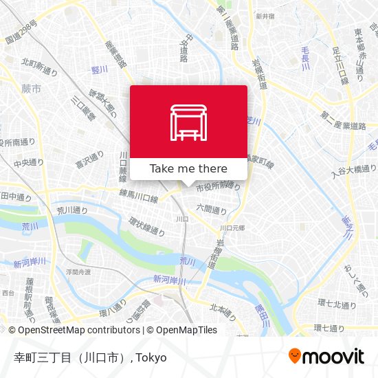 幸町三丁目（川口市） map