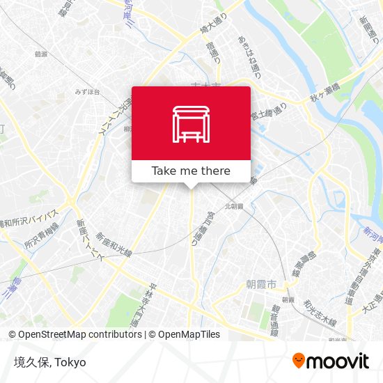境久保 map