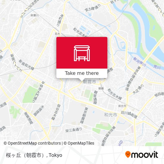 桜ヶ丘（朝霞市） map
