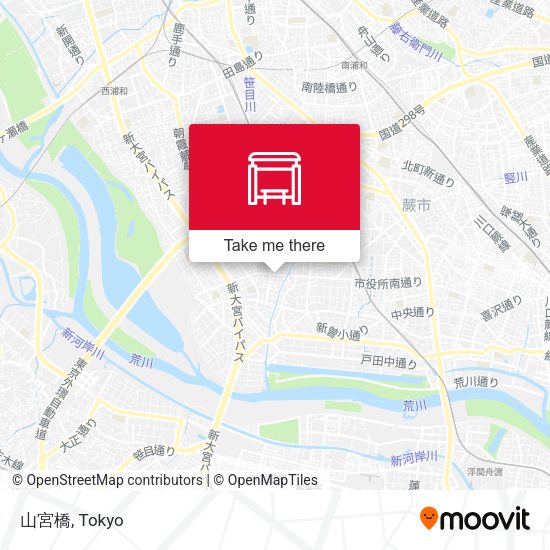 山宮橋 map