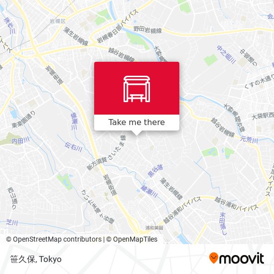 笹久保 map