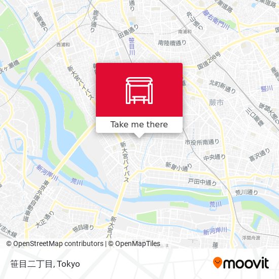 笹目二丁目 map