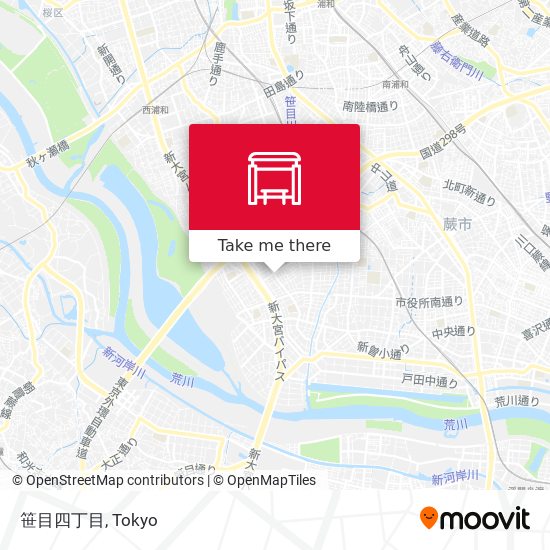 笹目四丁目 map