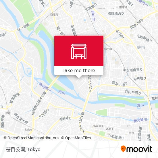 笹目公園 map