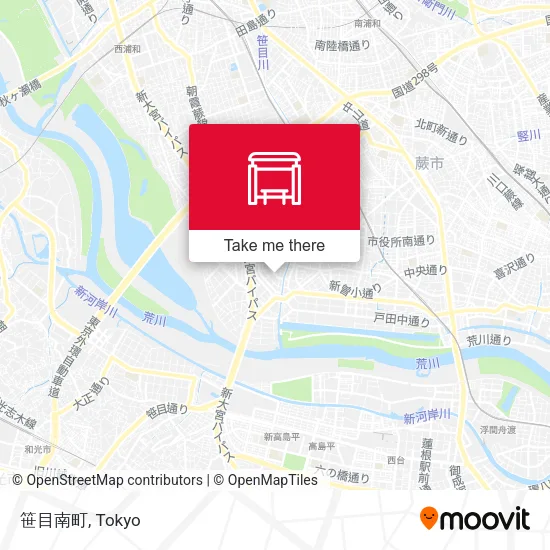 笹目南町 map