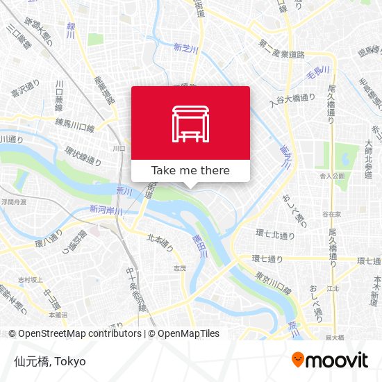 仙元橋 map