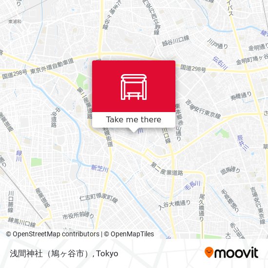 浅間神社（鳩ヶ谷市） map