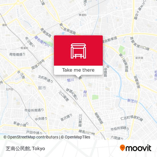 芝南公民館 map
