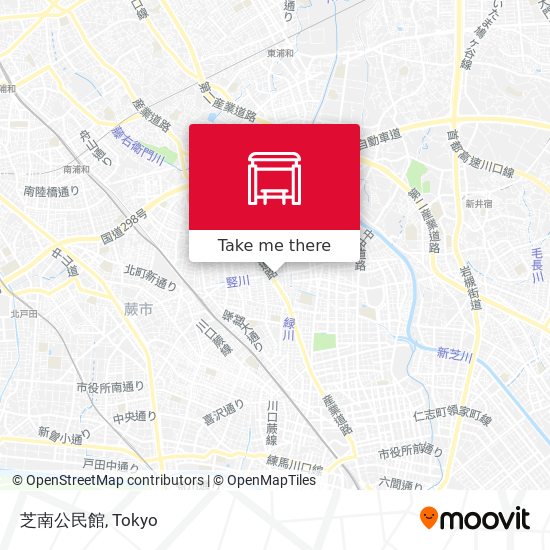 芝南公民館 map