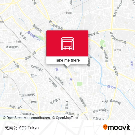 芝南公民館 map