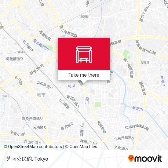 芝南公民館 map