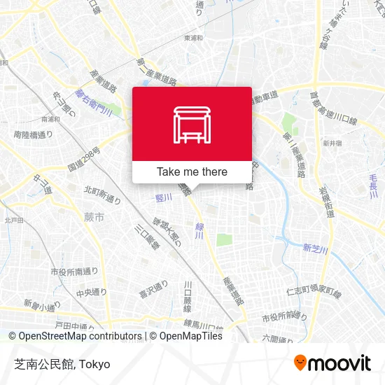 芝南公民館 map