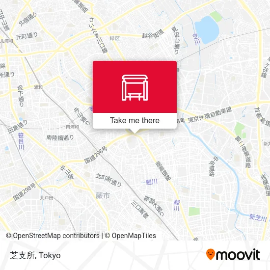 芝支所 map