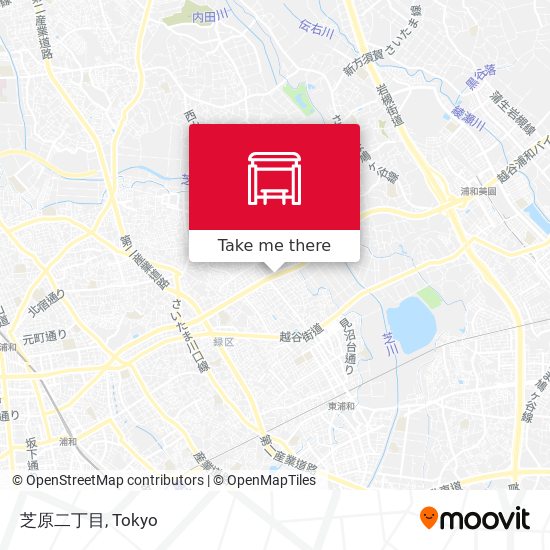 芝原二丁目 map