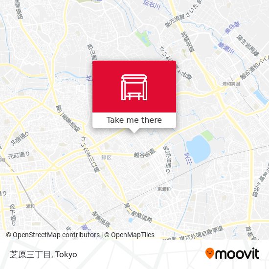 芝原三丁目 map