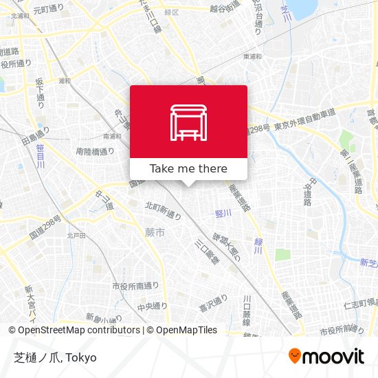 芝樋ノ爪 map