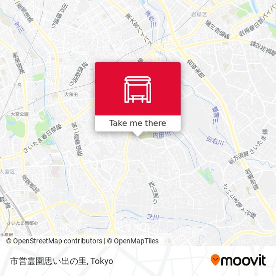 市営霊園思い出の里 map